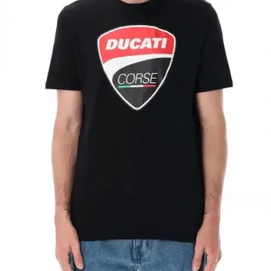 Tričko Ducati Corse černé Vysoce Kvalitní