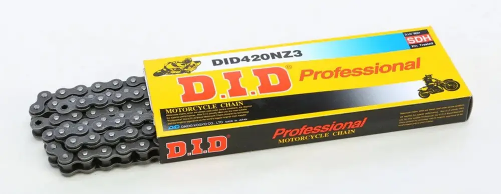 Zesílený netěsněný řetěz D.I.D Chain 420NZ3 SDH 4800 článků ocel Rychlé Dodání