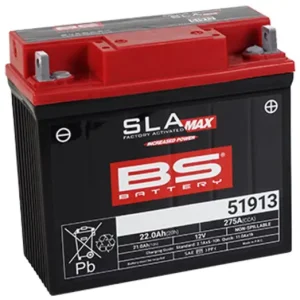 Kup Teď Továrně aktivovaná motocyklová baterie BS-BATTERY 51913 (FA) SLA MAX