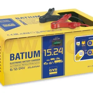 Vrácení Zdarma nabíječka GYS BATIUM 15.24 6/12/24 V, 225 Ah, 15 A