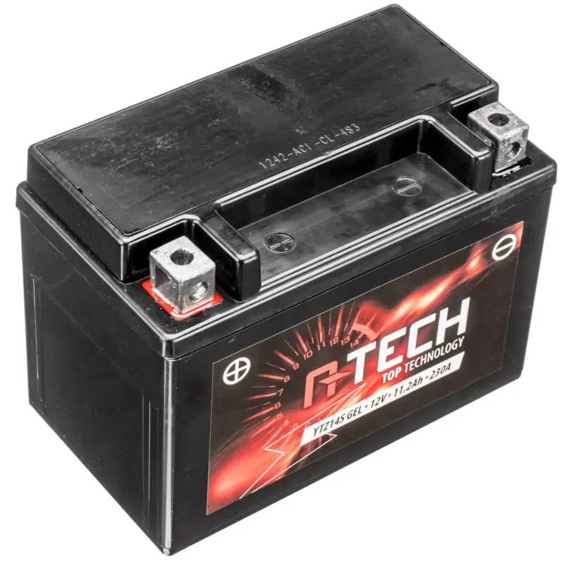 Expresní Doručení baterie 12V, YTZ14S GEL, 11,2Ah, 230A, bezúdržbová GEL technologie 150x87x110, A-TECH (aktivovaná ve výrobě)
