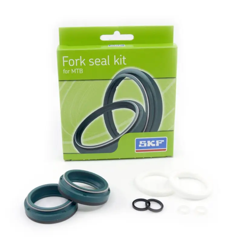 simeringy do přední vidlice (FOX AIR 36 mm), SKF (zelené) Must-Have