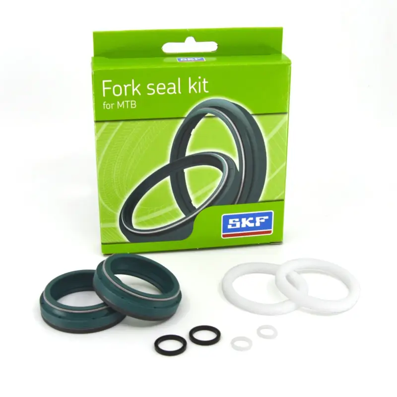 simeringy do přední vidlice (FOX 38 mm), SKF (zelené) Must-Have