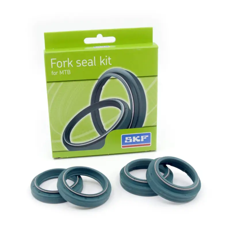 simeringy do přední vidlice (MARZOCCHI 38 mm, 4 ks), SKF (zelené) Cenově Výhodný