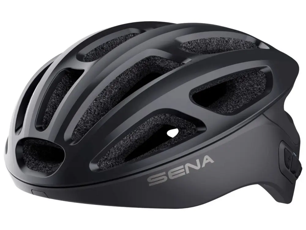 cyklo přilba s headsetem R1, SENA (černá) Výhodná Nabídka