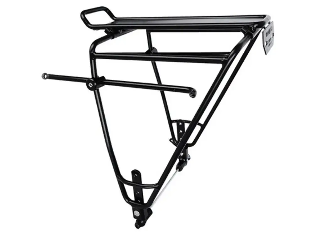 trubkový nosič brašen OMNI RACK ALU, OXFORD (kompatibilní s koutouč i špalkovými brzdami a ráfky 26 až 29", černý) Sezónní Sleva