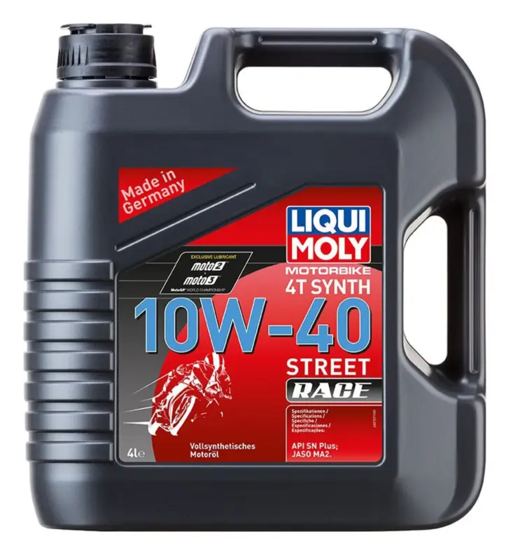 Top Prodej LIQUI MOLY Motorbike 4T 10W40 Street race, plně syntetický motorový olej 4 l
