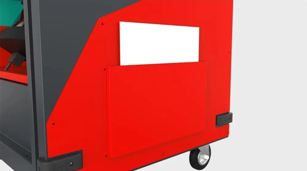 Značkový Diagnostic trolley LV8 EQM3K1RD.7606 černý