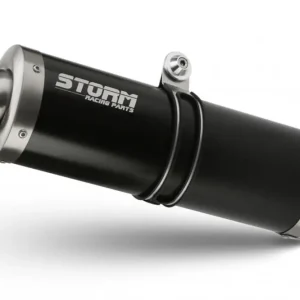 Tovární Cena Koncovka výfuku STORM OVAL H.089.LX2B černá