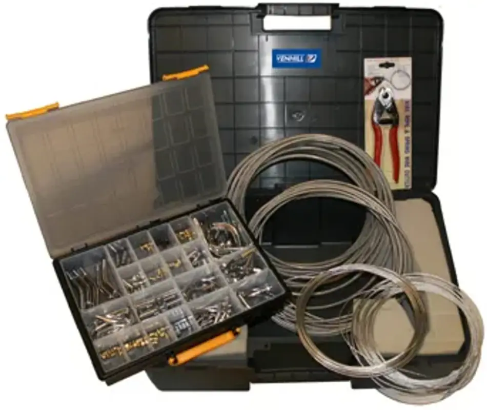 Workshop braided clutch / throttle cable kit Venhill VWK018 Jen Po Omezenou Doba