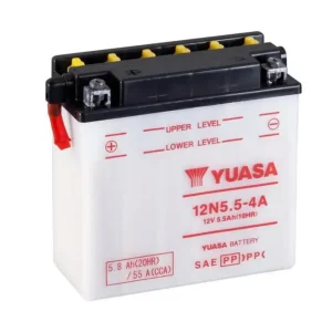 Nejprodávanější Konvenční 12V akumulátor bez kyseliny YUASA 12N5.5-4A