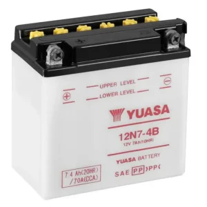 Nejlepší Cena Konvenční 12V akumulátor bez kyseliny YUASA 12N7-4B