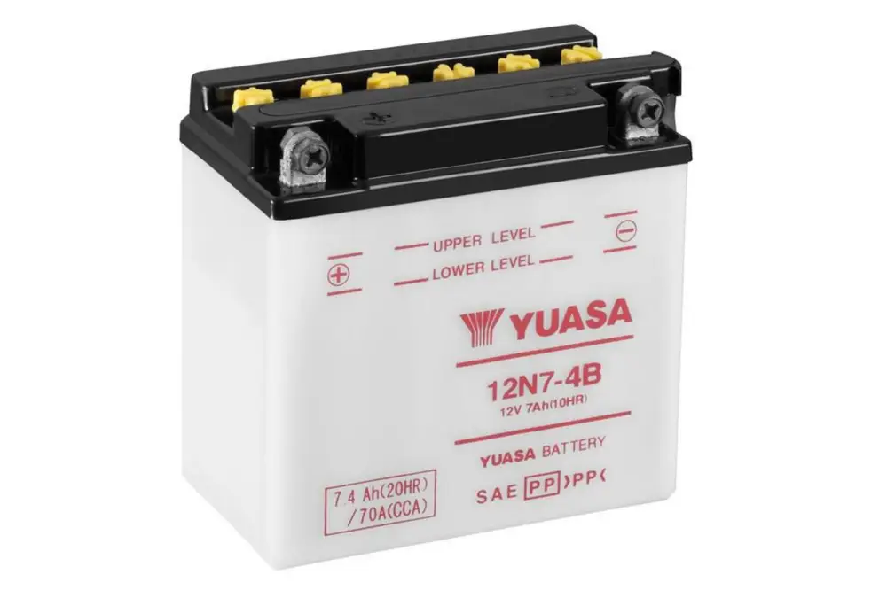 Nejlepší Cena Konvenční 12V akumulátor bez kyseliny YUASA 12N7-4B