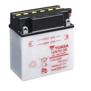 Nakupujte Hned Konvenční 12V akumulátor bez kyseliny YUASA 12N7D-3B