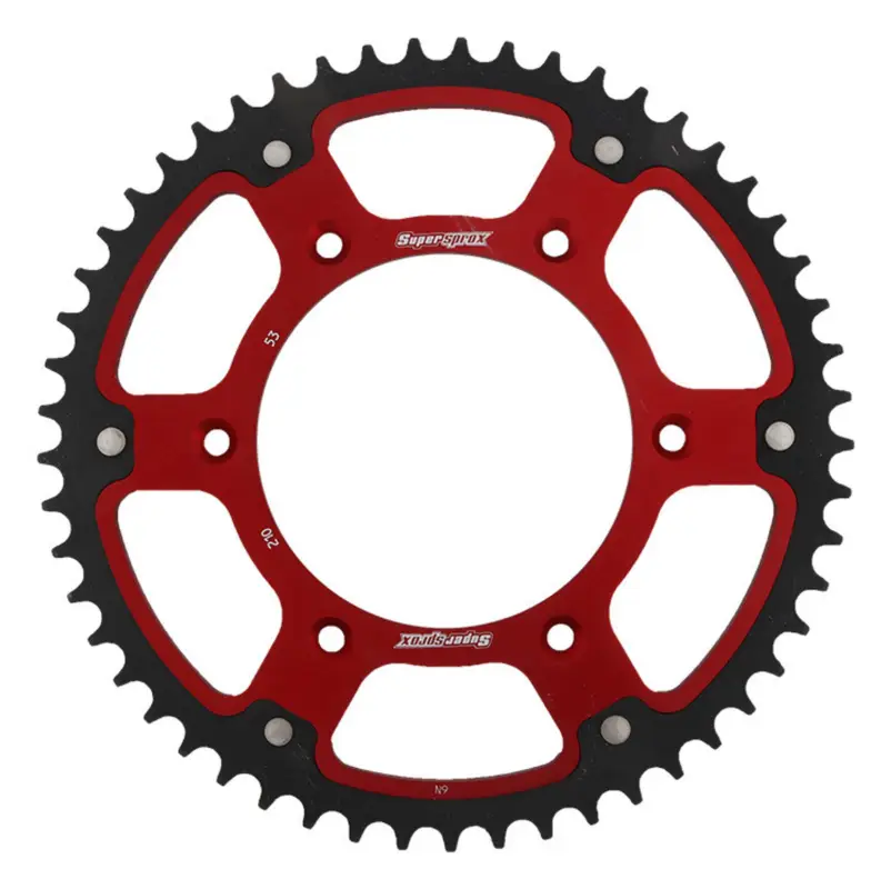 Řetězová rozeta SUPERSPROX STEALTH RST-210:53-RED červená 53 zubů, 520 Nakupujte Hned