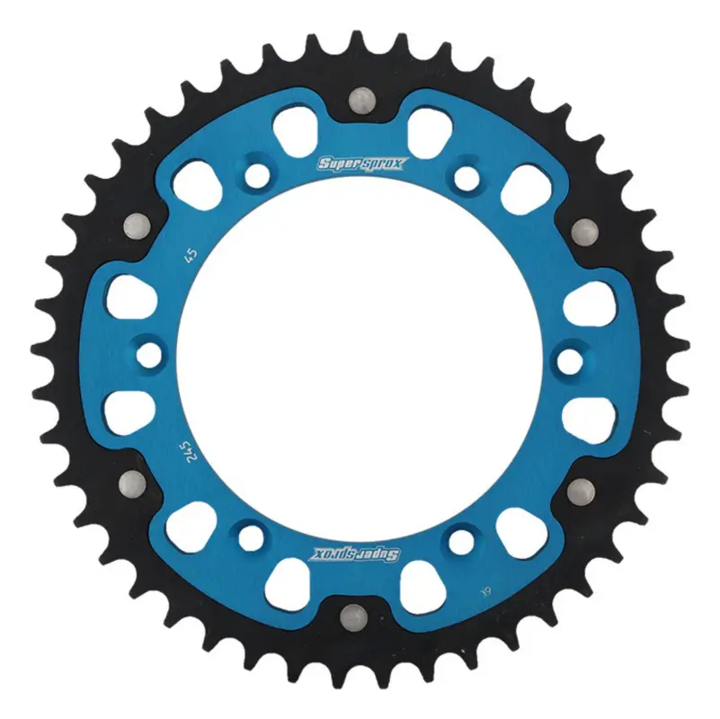 Řetězová rozeta SUPERSPROX STEALTH RST-245:45-BLU modrá 45 zubů, 520 Hit Sezóny
