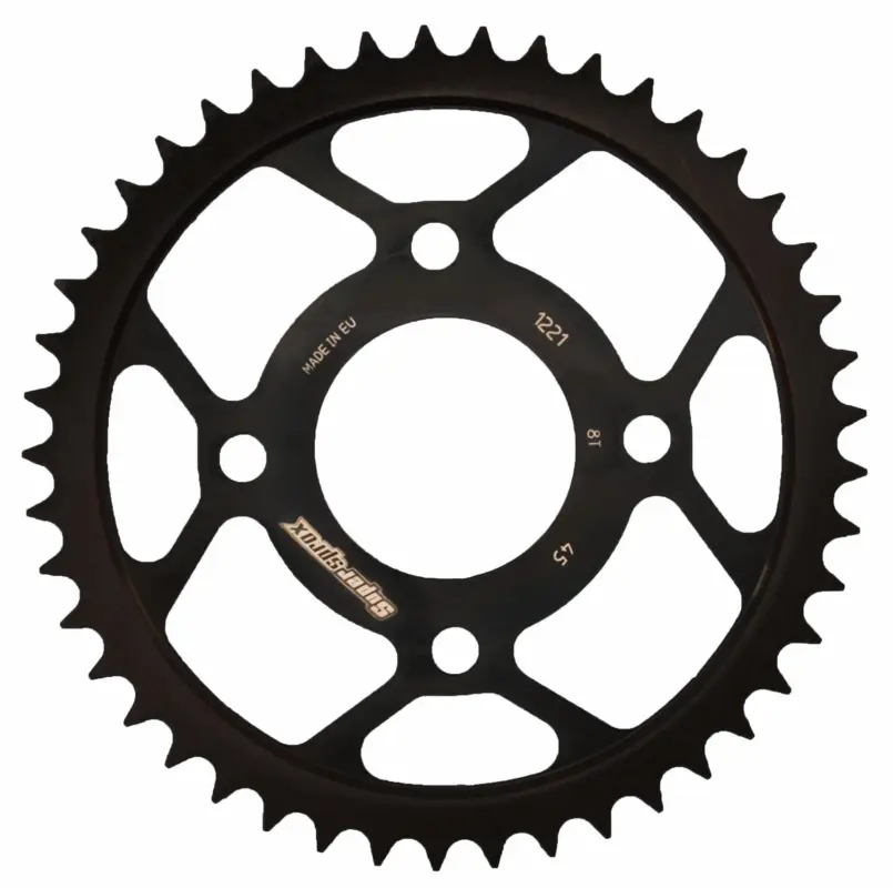 Expresní Doručení Řetězová rozeta SUPERSPROX RFE-1221:45-BLK černý 45 zubů, 428