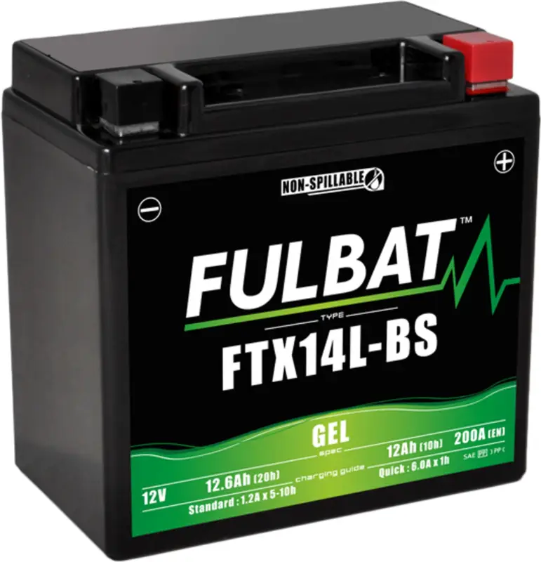 Must-Have Gelová baterie FULBAT FTX14L-BS GEL