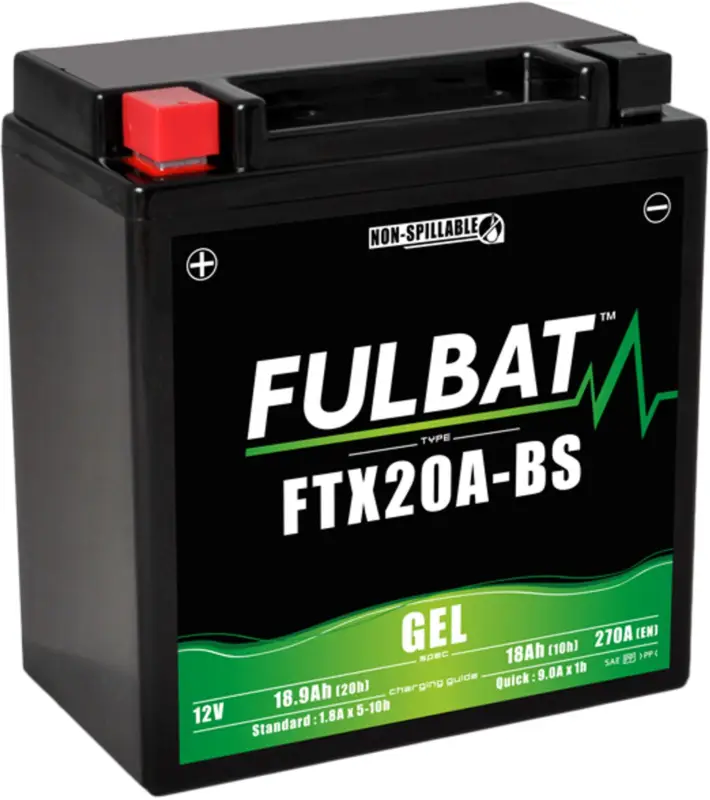 Kup Teď Gelová baterie FULBAT FTX20A-BS GEL