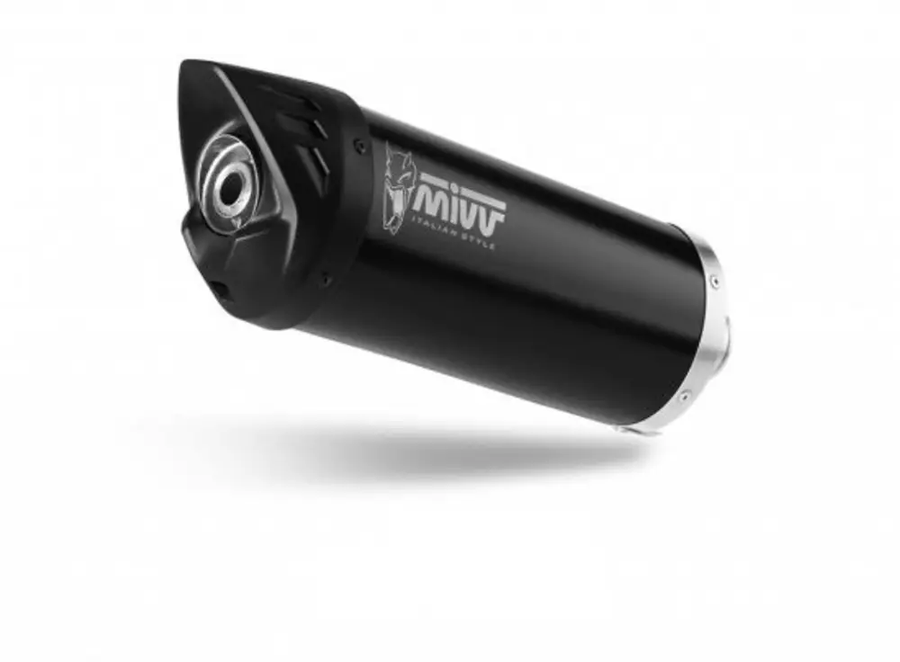 Akční Cena Koncovka výfuku MIVV OVAL CF.002.LVC Black / Carbon cap pro CF MOTO 650 MT (2021-2024); CF MOTO 700 MT (2021-2024)