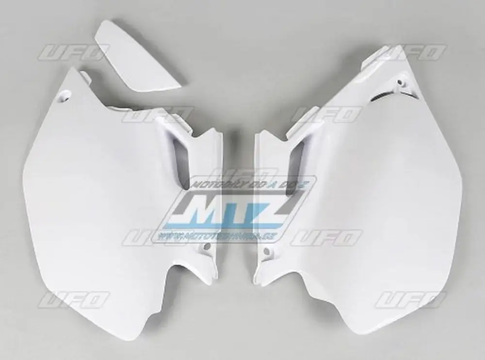 Bočnice Yamaha WRF250 + WRF450 / 03-06 - (barva bílá) Finální Výprodej