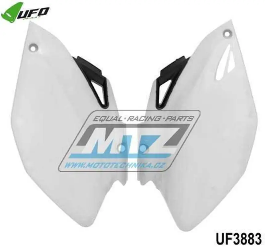 Bočnice Yamaha YZF250 + YZF450 / 06-09 - (barva bílá) Nejlepší Volba