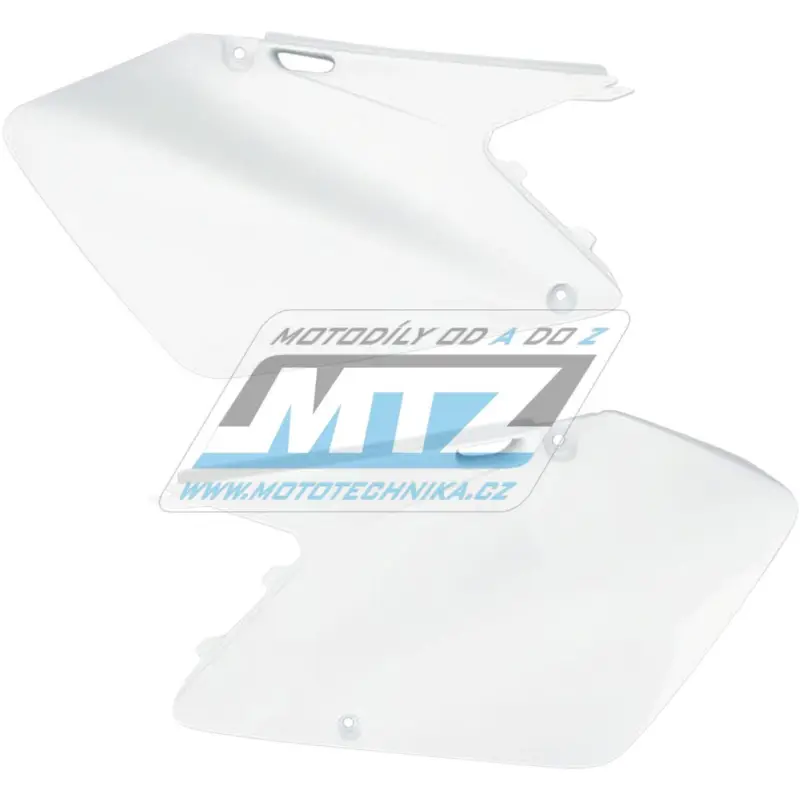 Levný Bočnice Suzuki RM125+RM250/ 03-05 - (barva bílá)