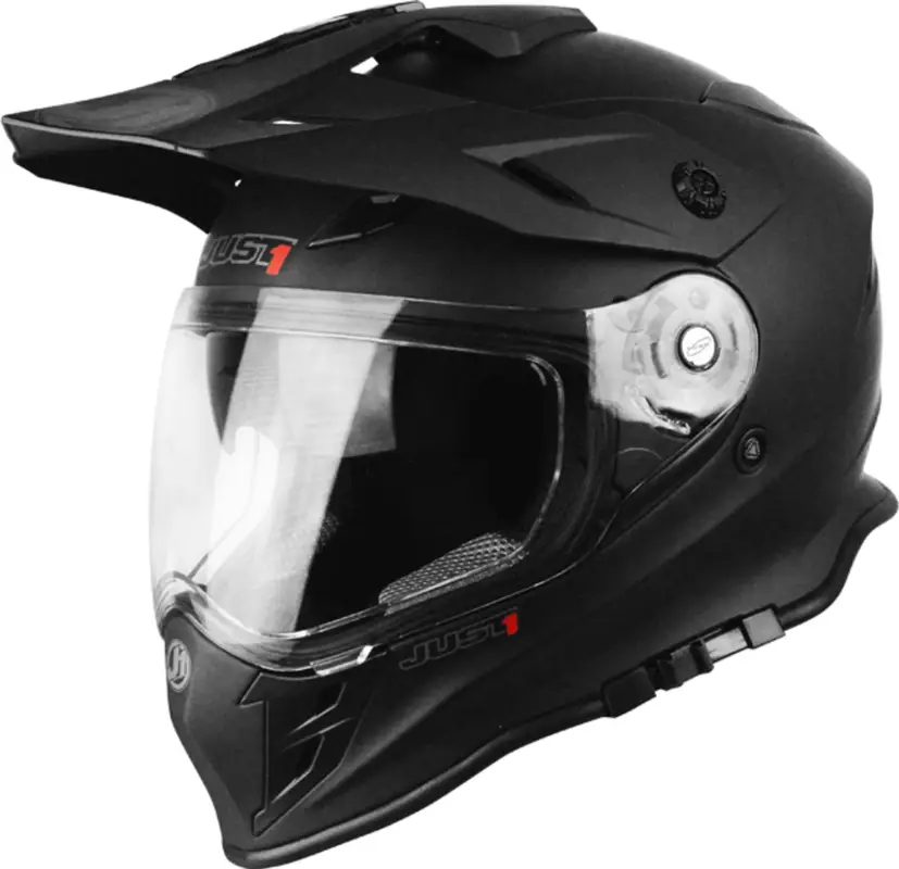 Enduro přilba JUST1 J34 solid černá matná Zlevněný