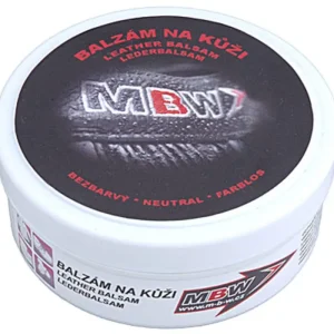 Novinka MBW balzám na kůži - péče o moto oblečení