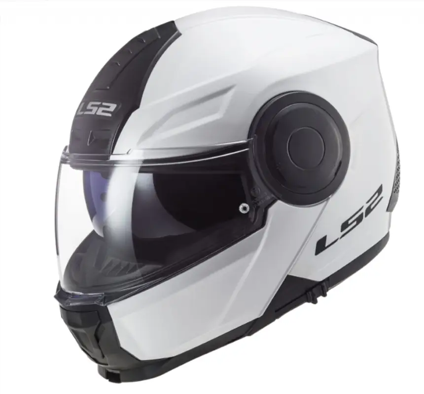 Cenově Výhodný LS2 Výklopná moto přilba FF902 SCOPE Solid White