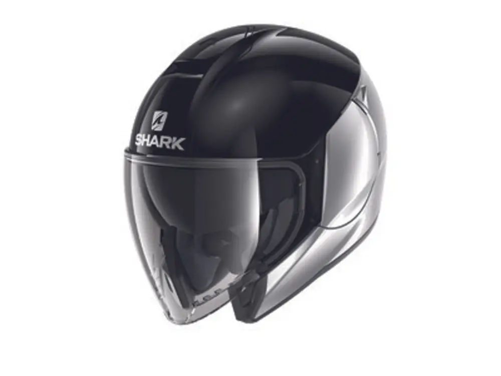 přilba otevřená SHARK CITYCRUISER DUAL BLANK barva černá/šedá Časově Omezené