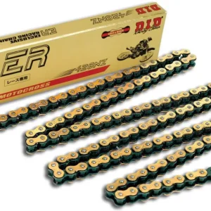 Zesílený netěsněný řetěz D.I.D Chain 428NZ SDH 134 článků Zlatá/Černá Ihned K Objednání