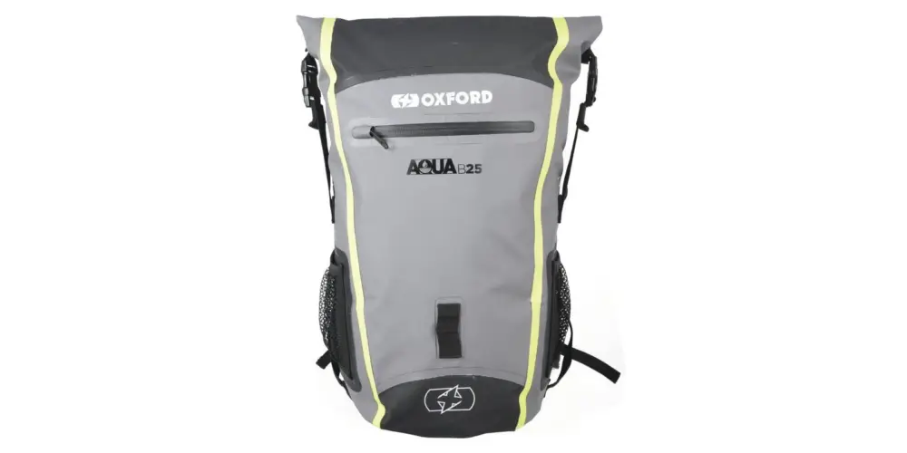 Výhodná Nabídka vodotěsný batoh Aqua B-25, OXFORD (černý/šedý/žlutý fluo, objem 25 l)