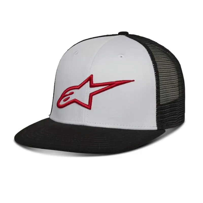 Akční Nabídka ALPINESTARS kšiltovka CORP TRUCKER (bílá/černá/červená)