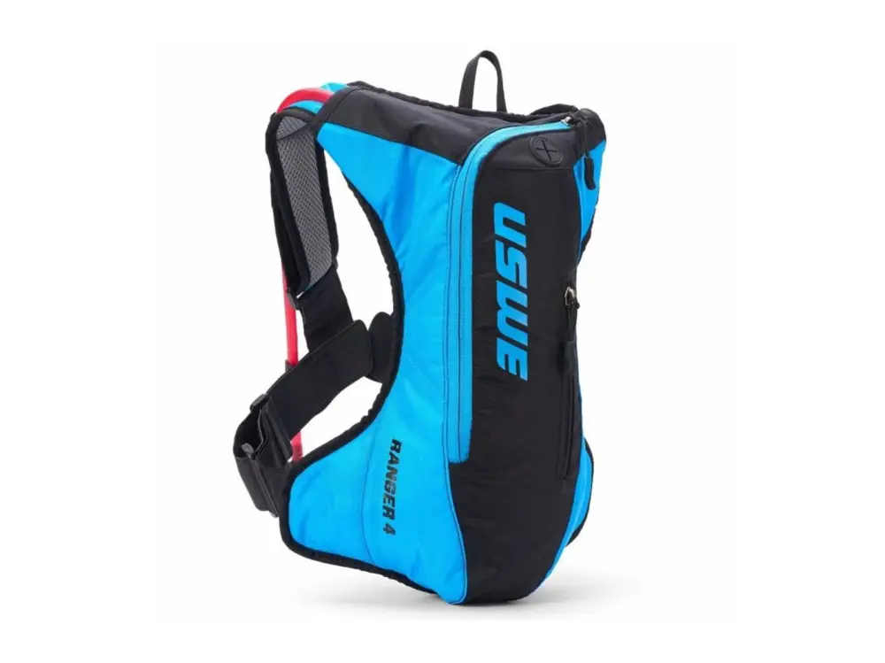 Cenový Hit batoh ENDURO RANGER 4, USWE - Švédsko (modrá/černá, objem 4 l, hydrobag 3 l)