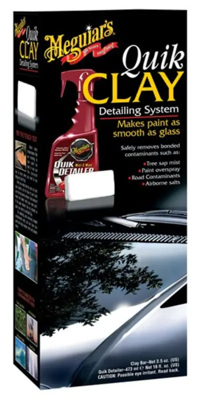 Novinka MEGUIARS Quik Clay Starter Kit - základní sada pro dekontaminaci laku