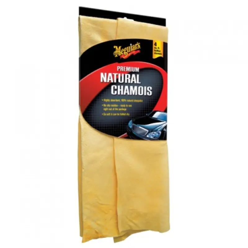 Značkový MEGUIARS Natural Chamois - luxusní přírodní jelenice