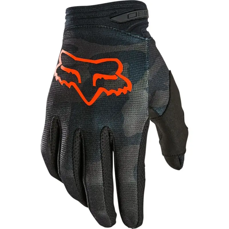 FOX pánské rukavice 180 TREV GLOVE black camor * Ihned K Objednání