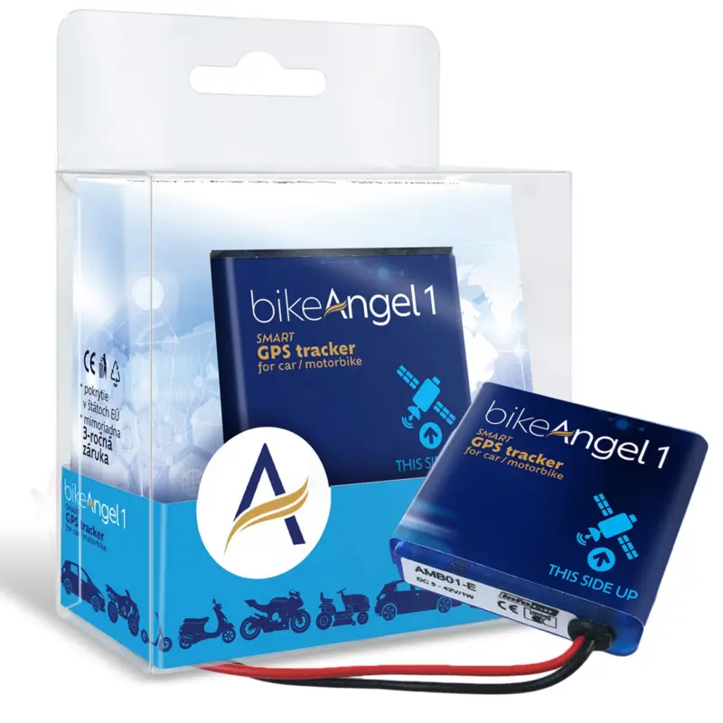 Tovární Cena Systém pro monitorování a hlídání motorky bikeAngel EU+BALKÁN