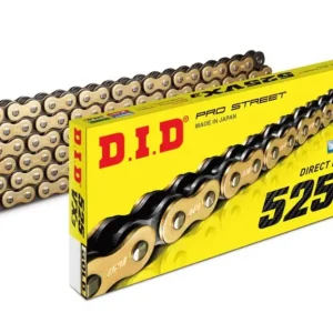 Pouze Dnes VX série X-Kroužkový řetěz D.I.D Chain 525VX3 110 článků Zlatá/Černá