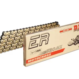 Vysoce Kvalitní Závodní řetěz D.I.D Chain 520MX 1920 článků Zlatá/Černá