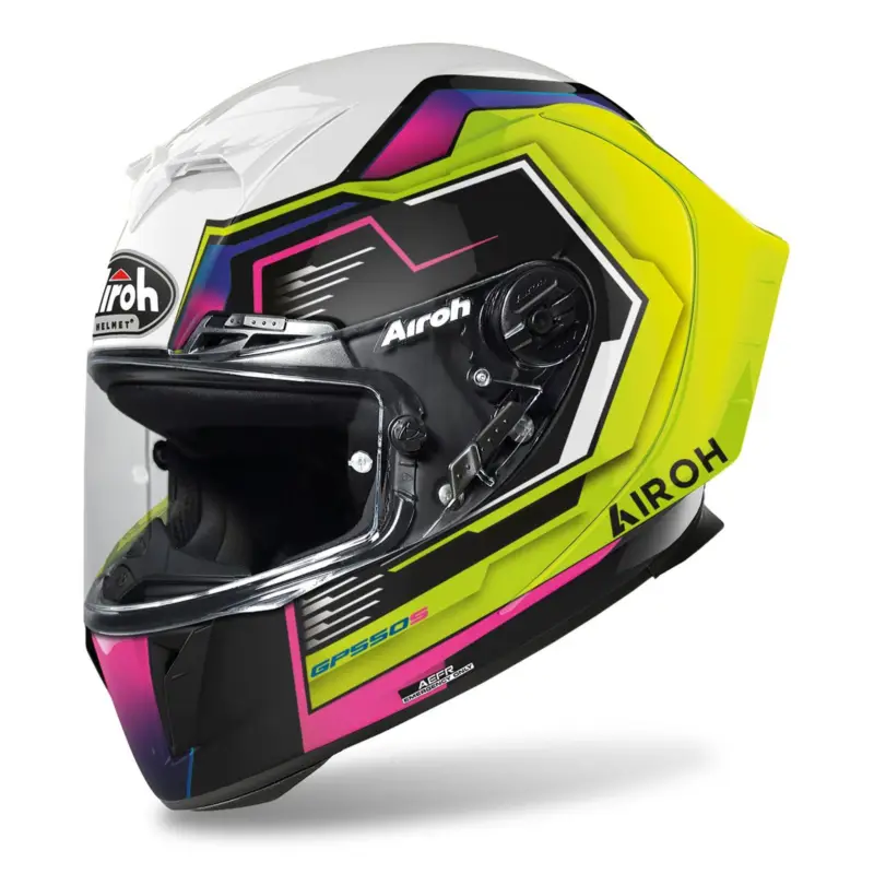 Akční Nabídka přilba GP550 S Rush, AIROH (lesklá multicolor)