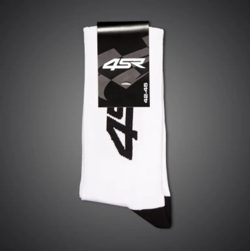 4SR ponožky WE ARE RACERS, bílé Finální Výprodej
