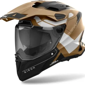 AIROH Enduro moto přilba COMMANDER 2 Reveal matná písková Aktuální