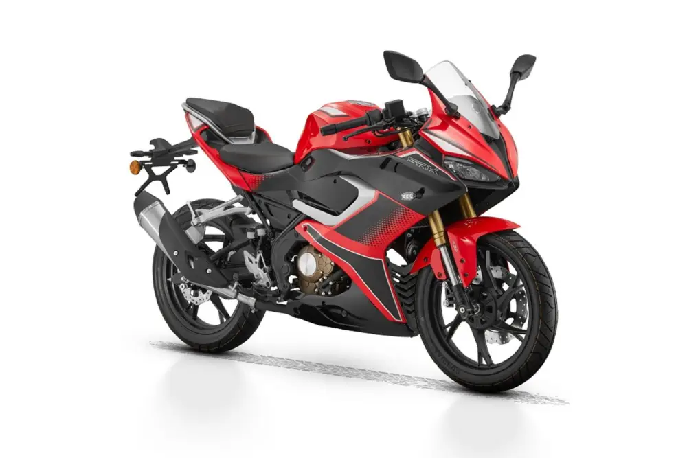 Levný QJMOTOR SRK 125R červená