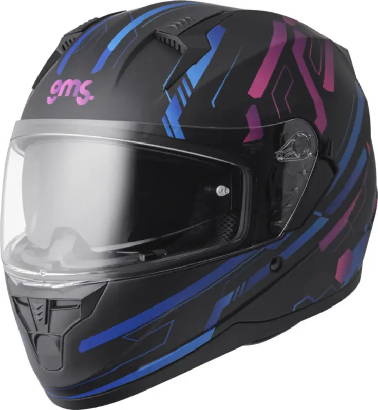 Hit Sezóny Integrální helma GMS HEXAGO ZG12501 modro-fialová XS