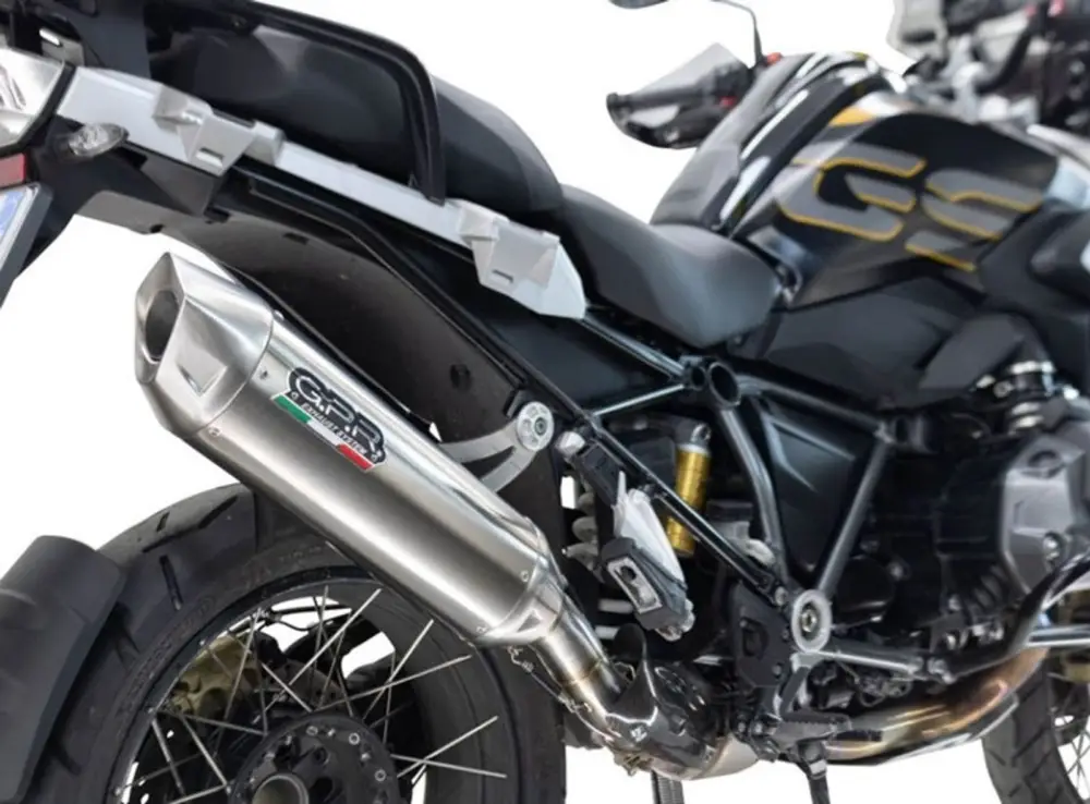 Koncovka výfuku Slip-on GPR FURORE-X ACCIAIO INOX E5.H.264.FUXIO Broušená nerezová ocel Výhodná Nabídka