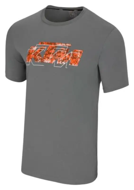 KTM Pánské tričko LOGO TEE GREY Pouze Dnes