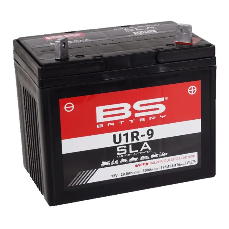 Expresní Doručení Továrně aktivovaná motocyklová baterie BS-BATTERY U1R-9