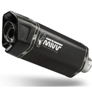 Výfuk kompletní 2x1 MIVV SR-1 S.067.KR1XB černá Cenově Výhodný